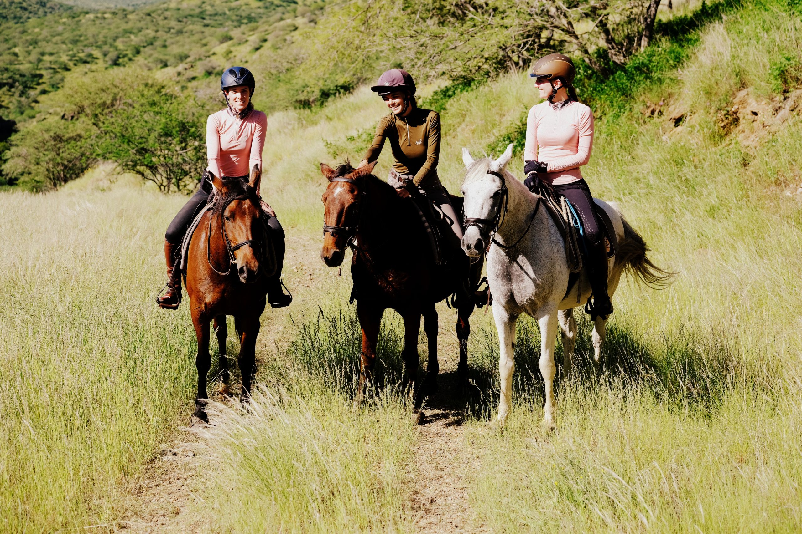 Horse riding through scenic trails at Zambali Lodge